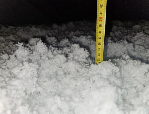 Zateplení stropu patrového rodinného domu pomocí foukané izolace